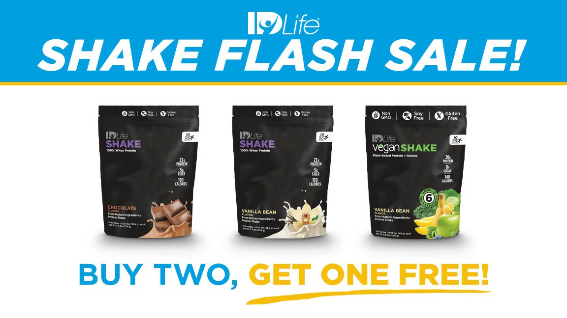 Flash Sale: Buy 2 Get 1 Free – SHAKE Bags 02/2018