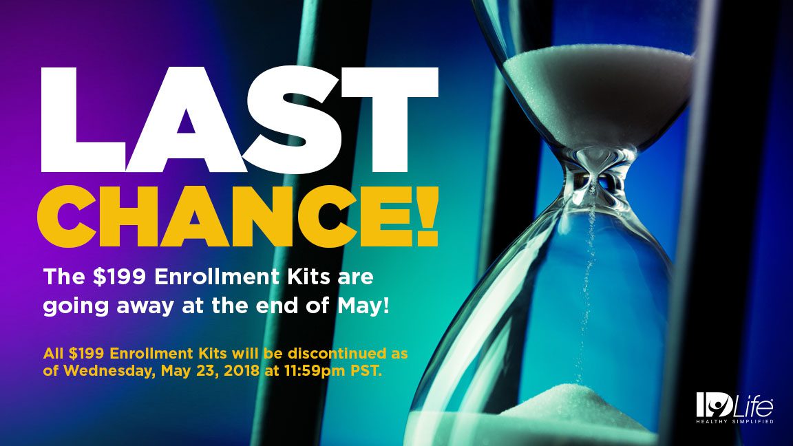 Last Chance: $199 Enrollment Kits!