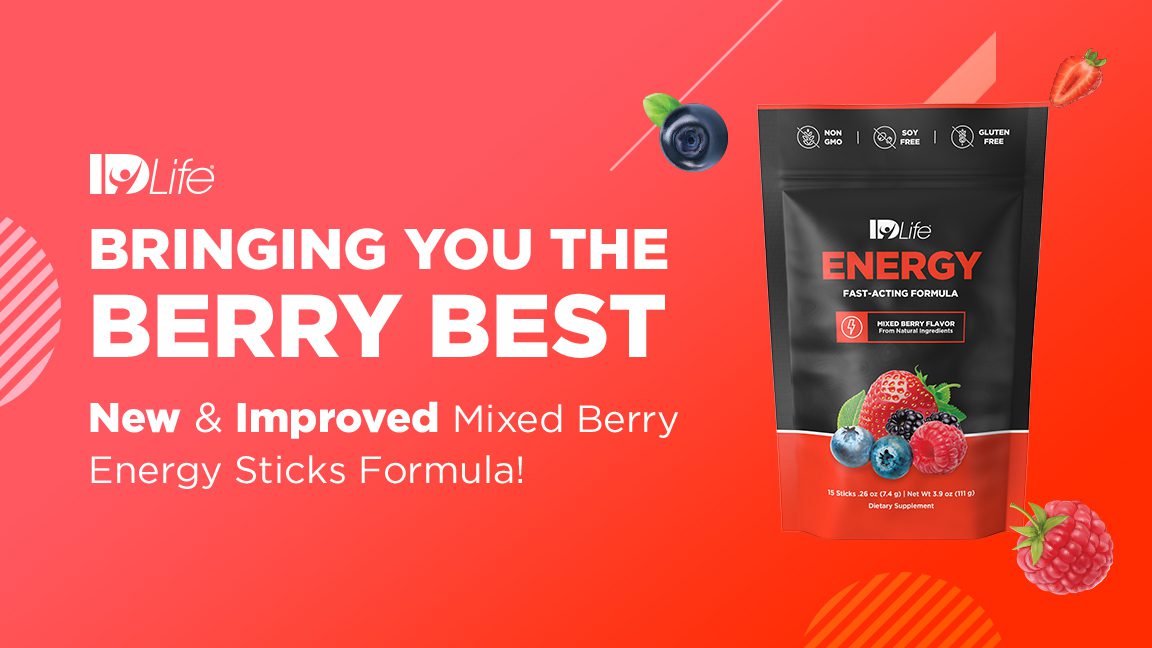 New Mixed Berry Energy: Now Available in Stick Packs!