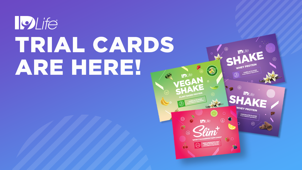 Shake Trial Cards and Slim+ & Sleep Trial Cards are HERE! 🙌