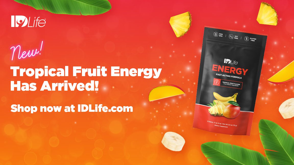 NEW Tropical Fruit Energy has arrived!!😋