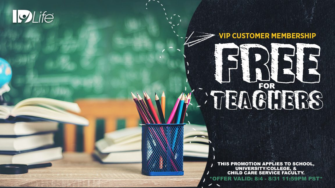 FREE VIP Customer Membership for ALL School Faculty!