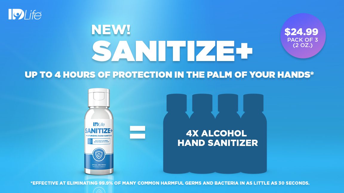 NEW IDLife Sanitize+