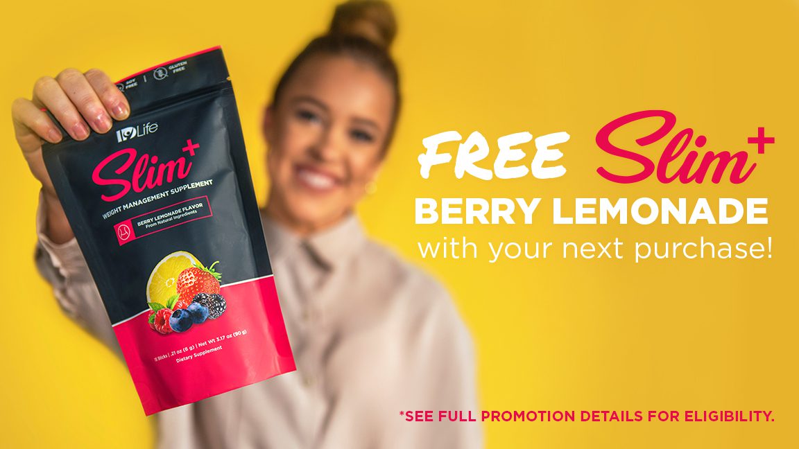 Free Slim+ Berry Lemonade