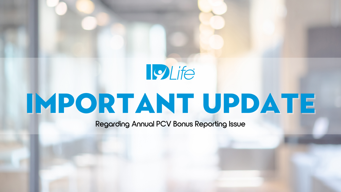 Annual PCV Bonus Reporting Issue