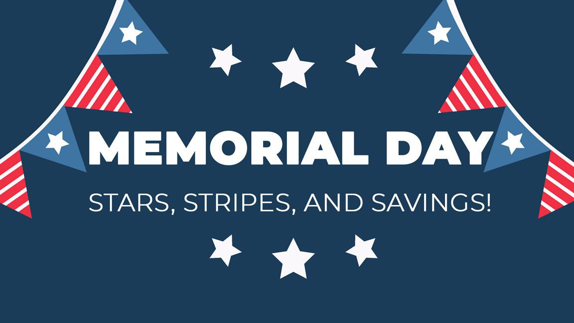 Memorial Day $10 Off Coupon!